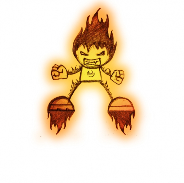 Creation of Of Fire: Step 4